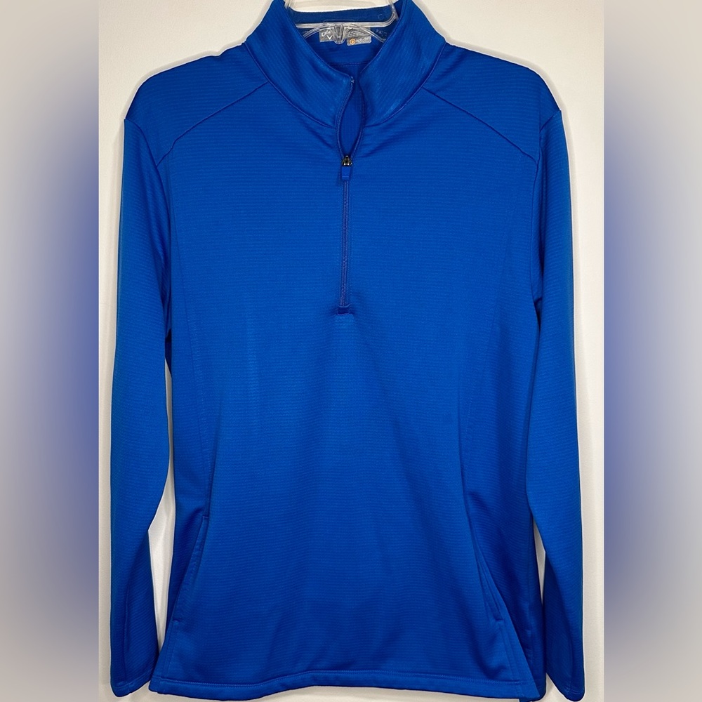 Callaway quarter zip opti-dri long sleeve golf jacket/shirt